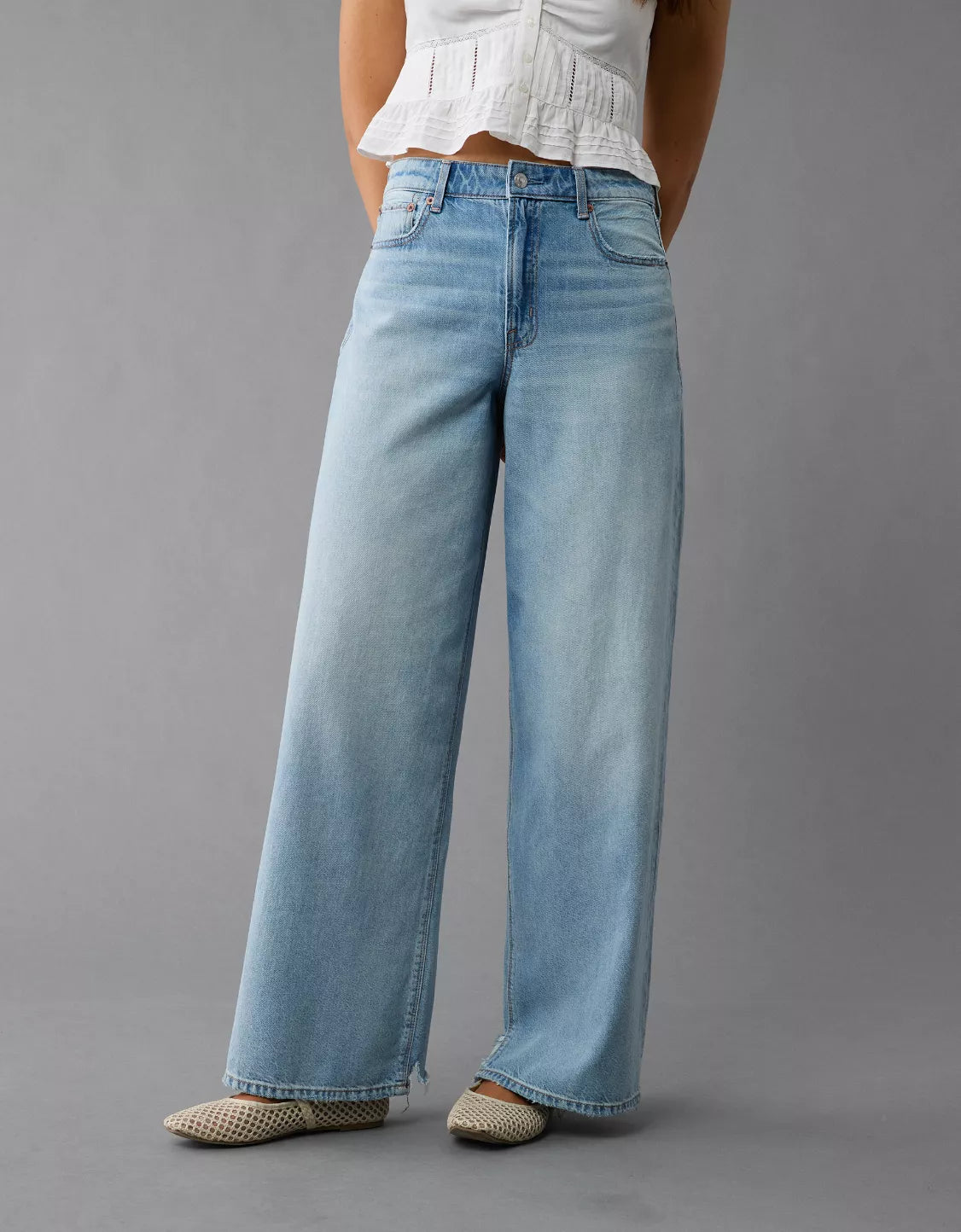 WIDE LEG JEAN AMERICAN EAGLE
