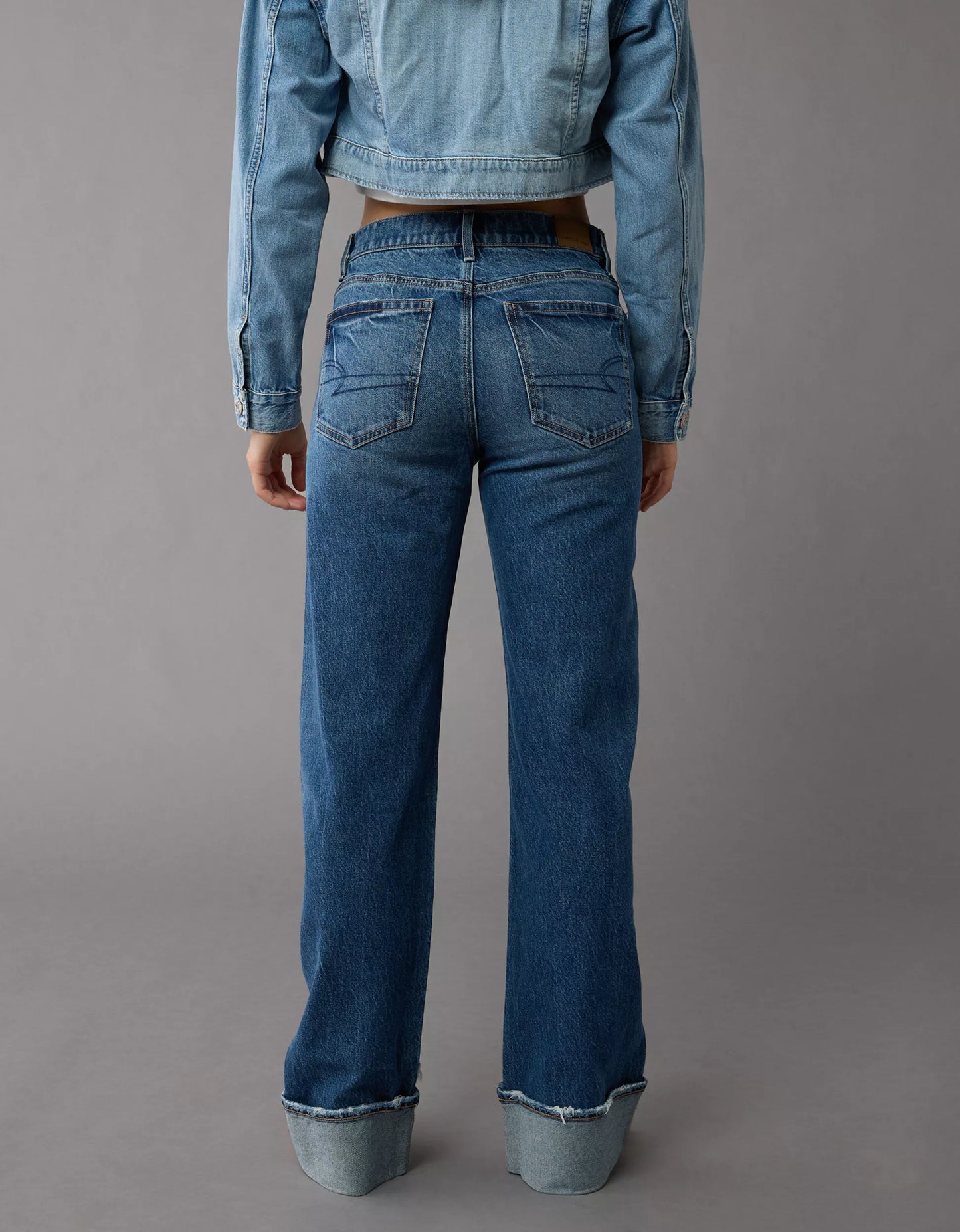 CUFFED JEAN AMERICAN EAGLE
