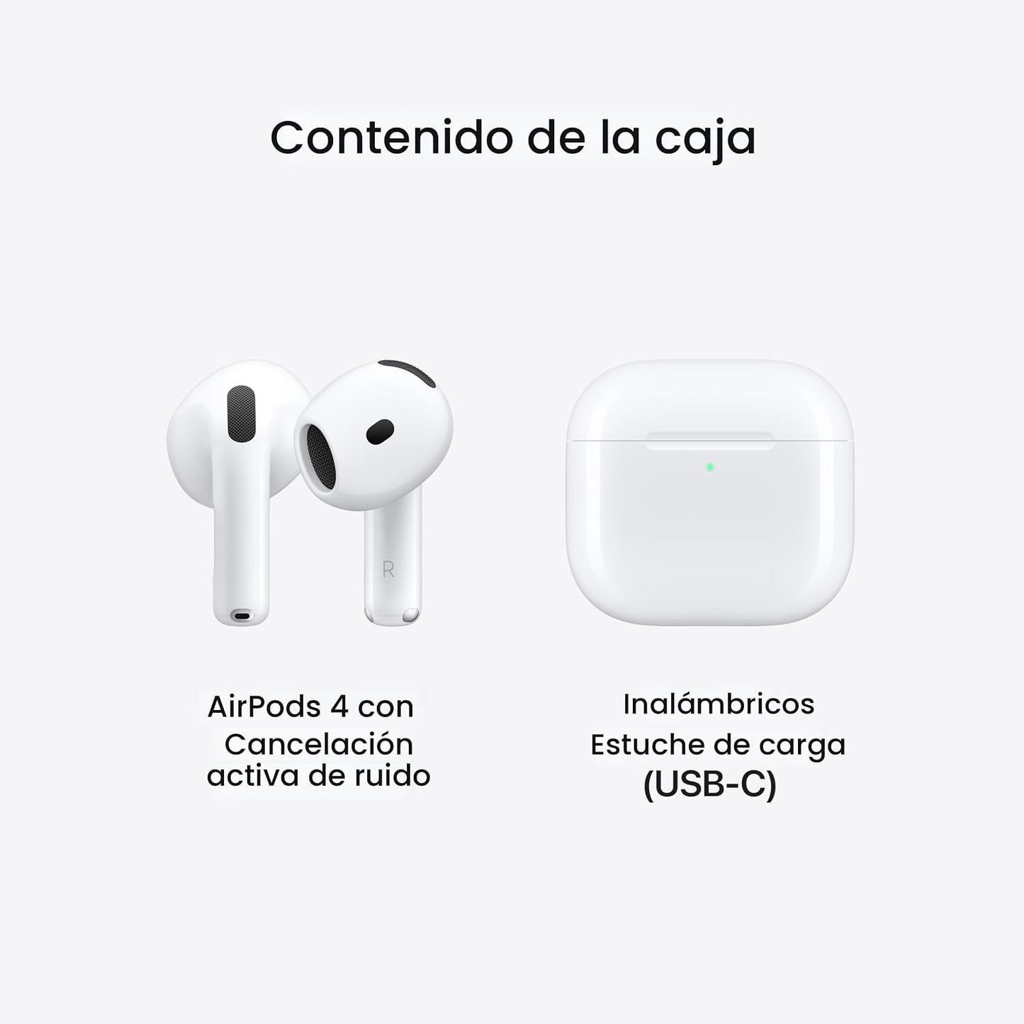 APPLE AirPods 4 con cancelación de ruido