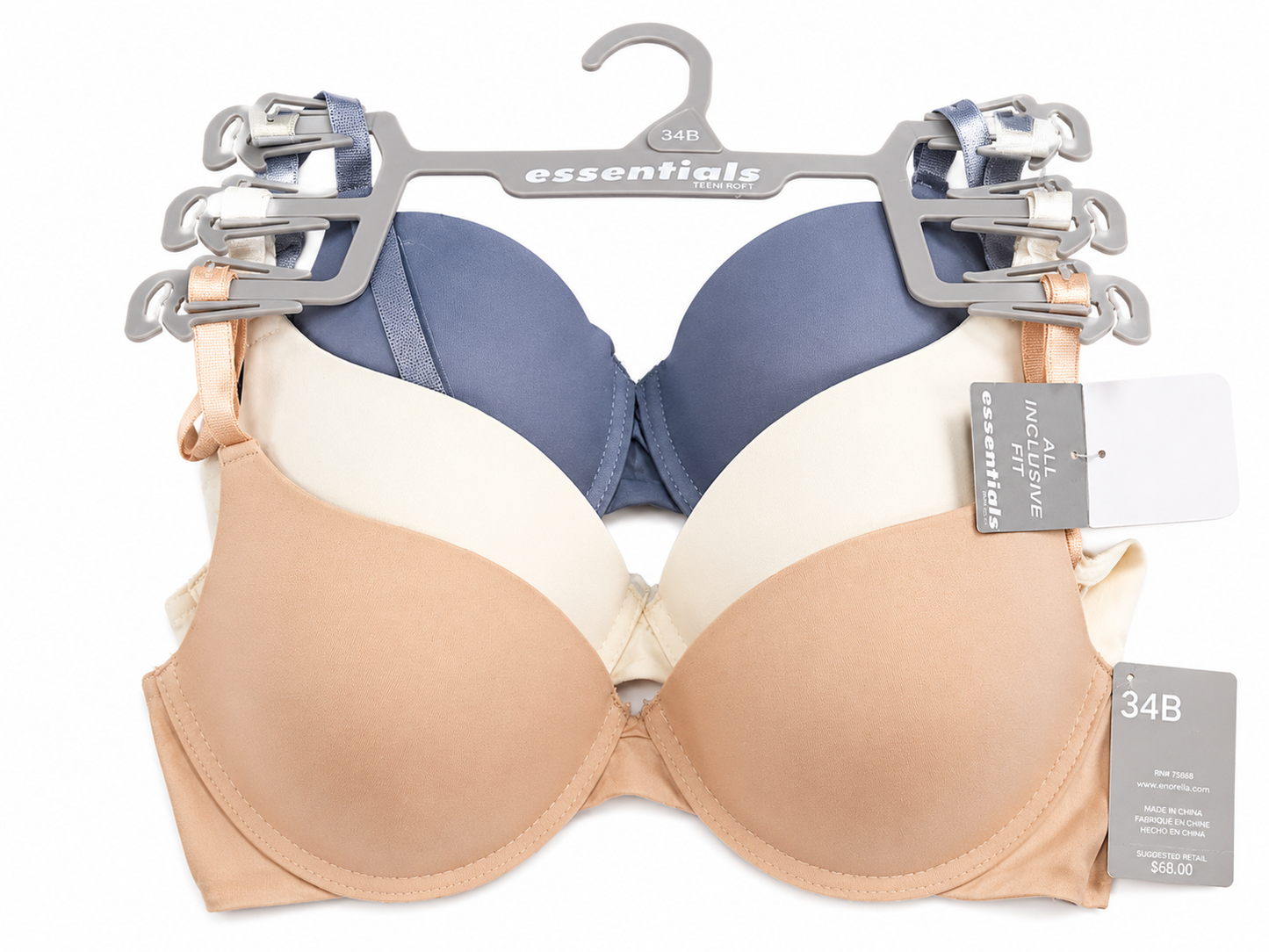SET DE BRA ESSENTIALS