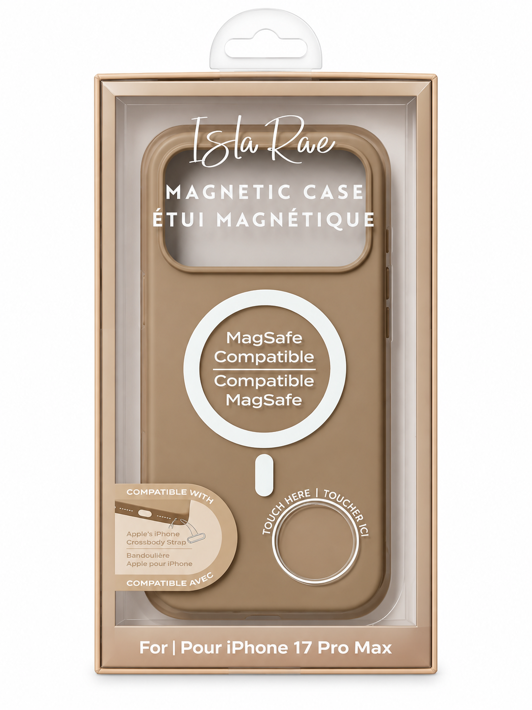 PROTECTOR PARA TELEFONO 17 PRO MAX ISLA RAE