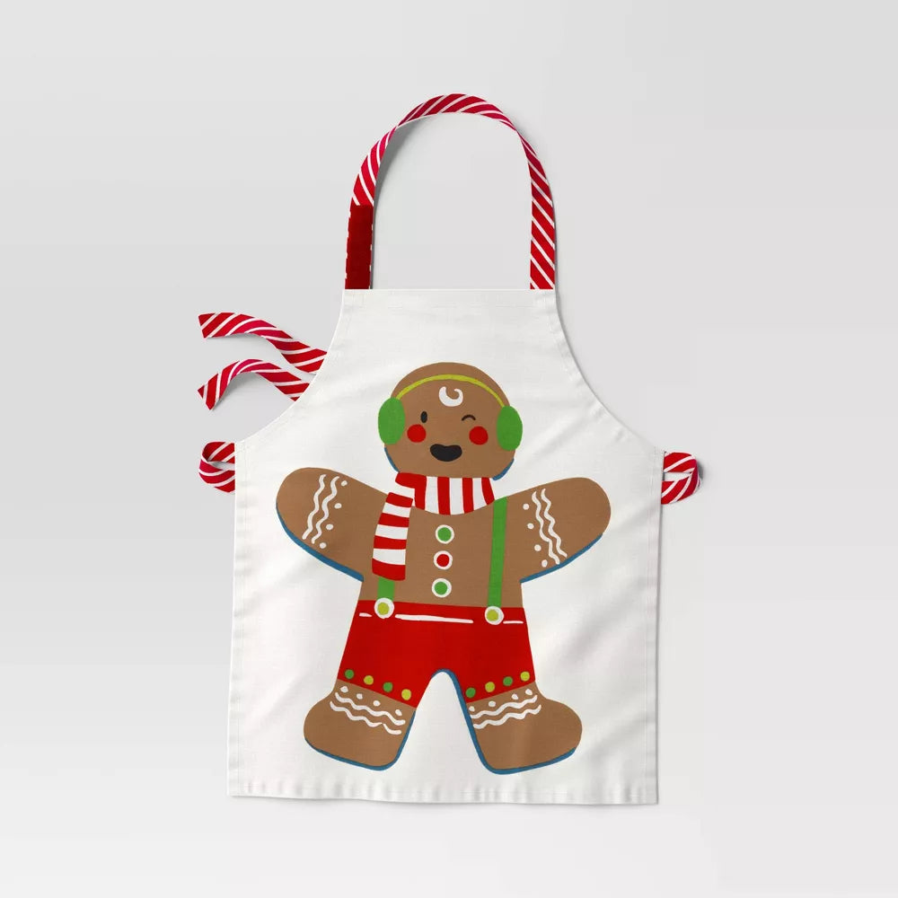 DELANTAL NAVIDEÑO PARA NIÑOS