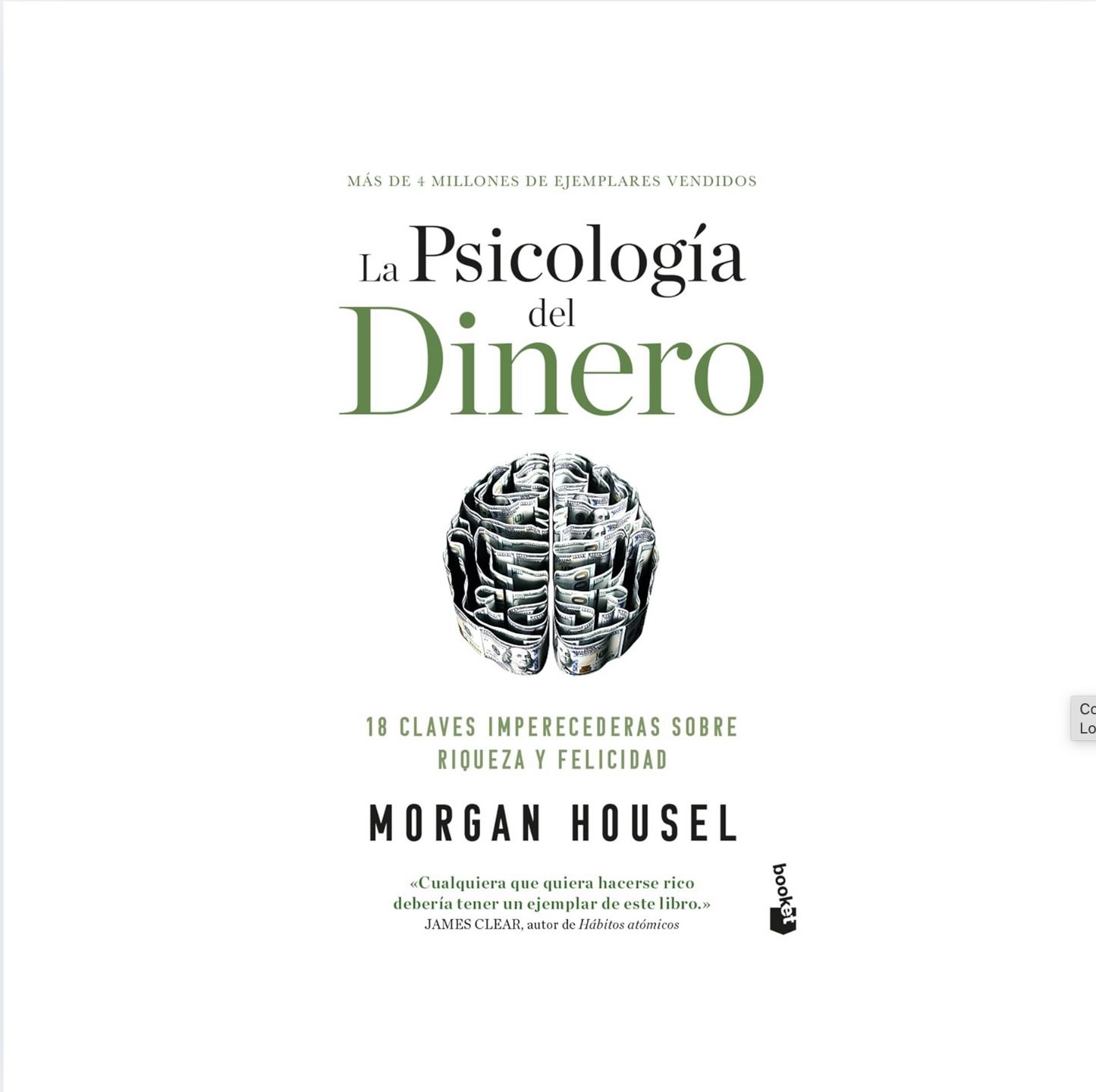 LIBRO LA PSICOLOGÍA DEL DINERO