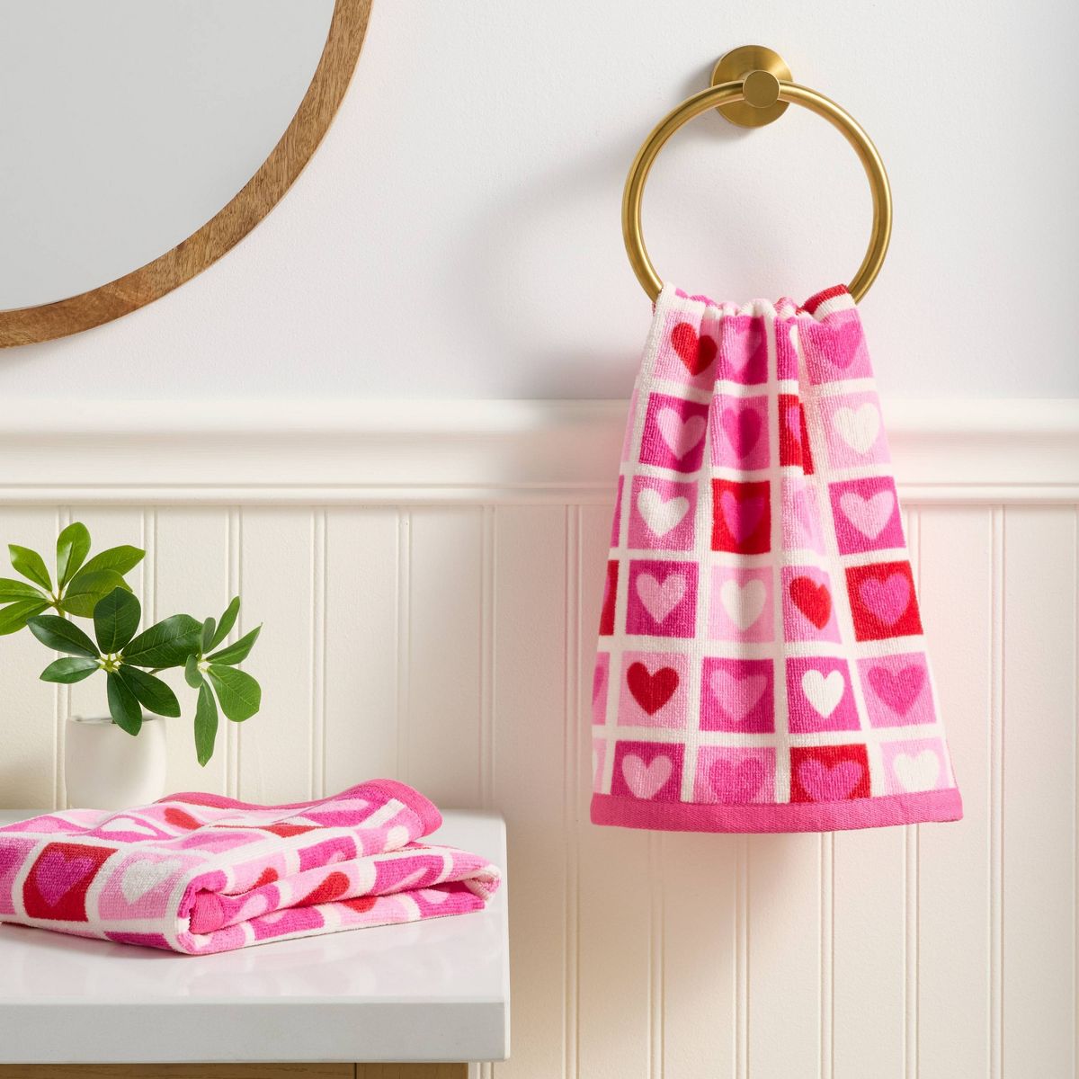 SET DE TOALLAS DE SAN VALENTÍN
