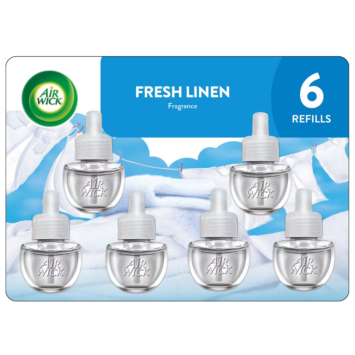 FRAGANCIAS AIR WICK (PAQUETE DE 6 UNDS)