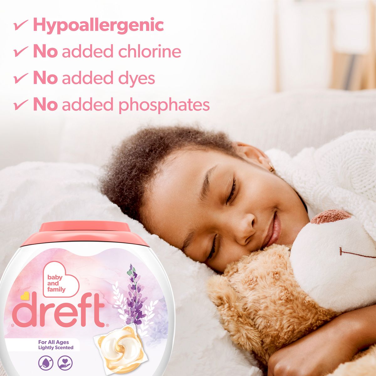 DETERGENTE PARA ROPA DE BEBES DREFT