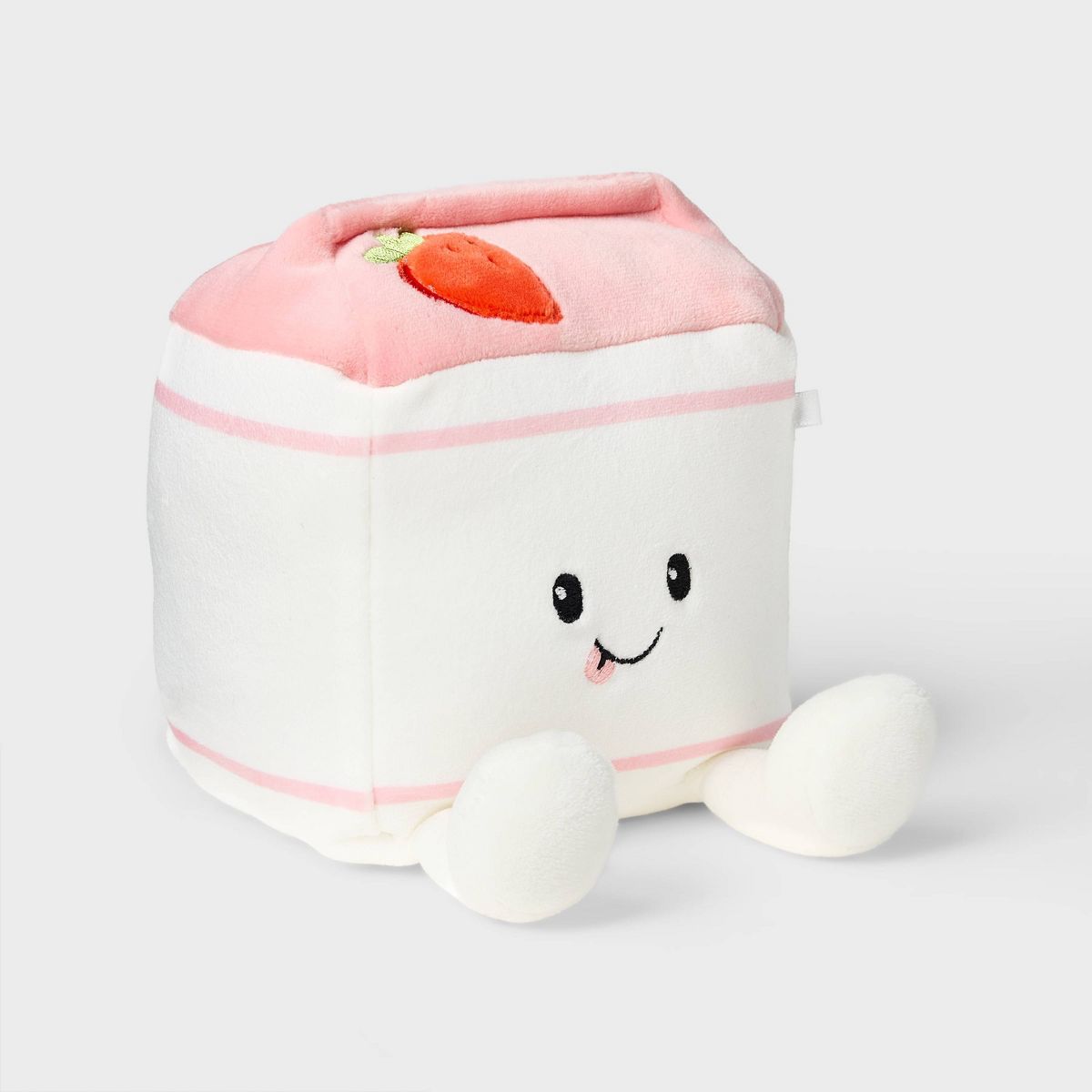 MINI PELUCHE DE LECHE Y FRESA