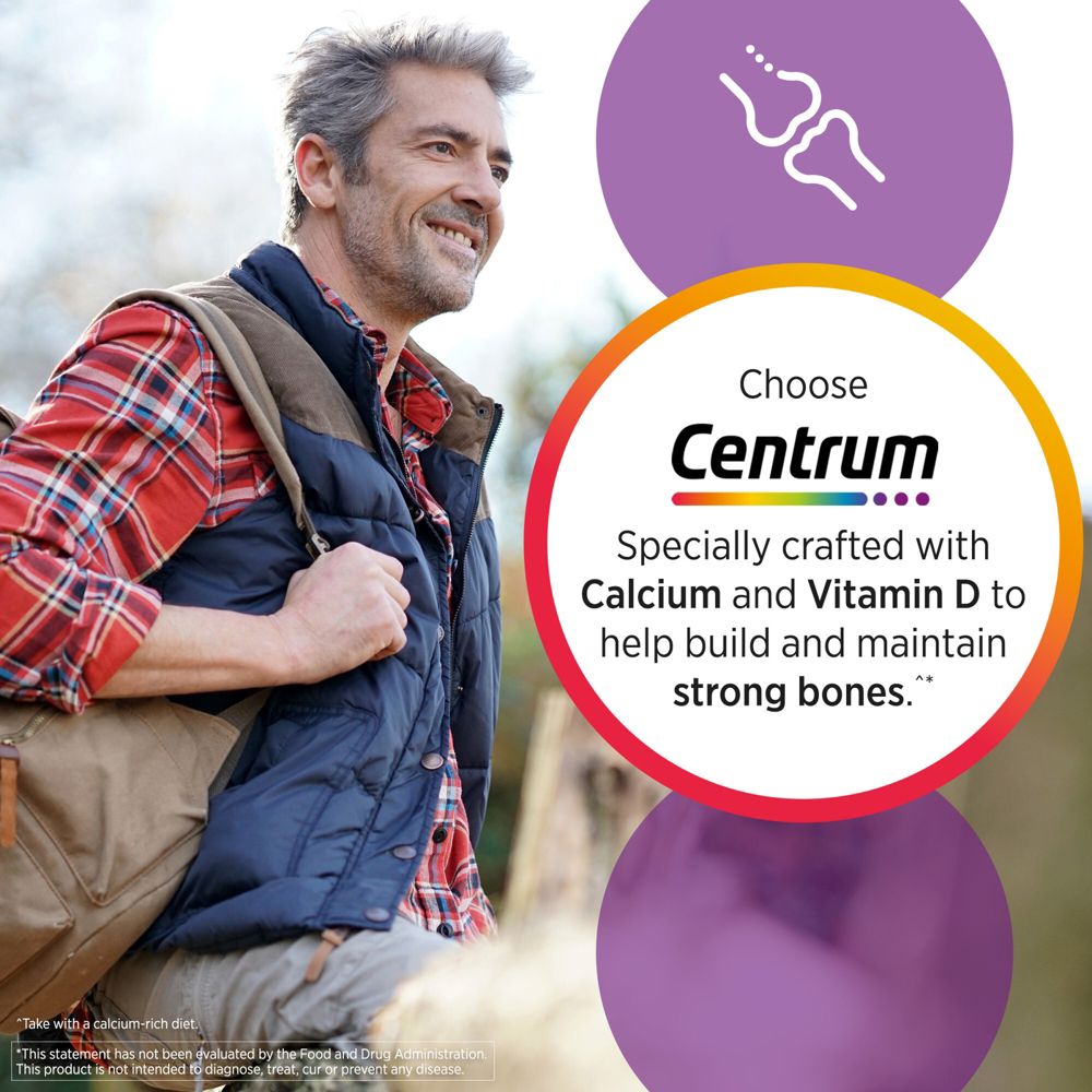 MILTI VITAMINAS CENTRUM 50+