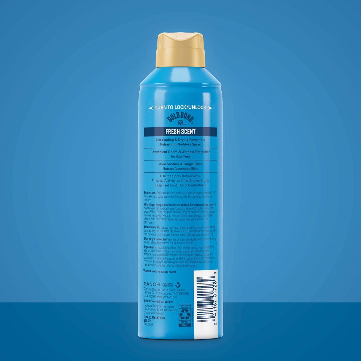 SPRAY PARA PIES GOLD BOND