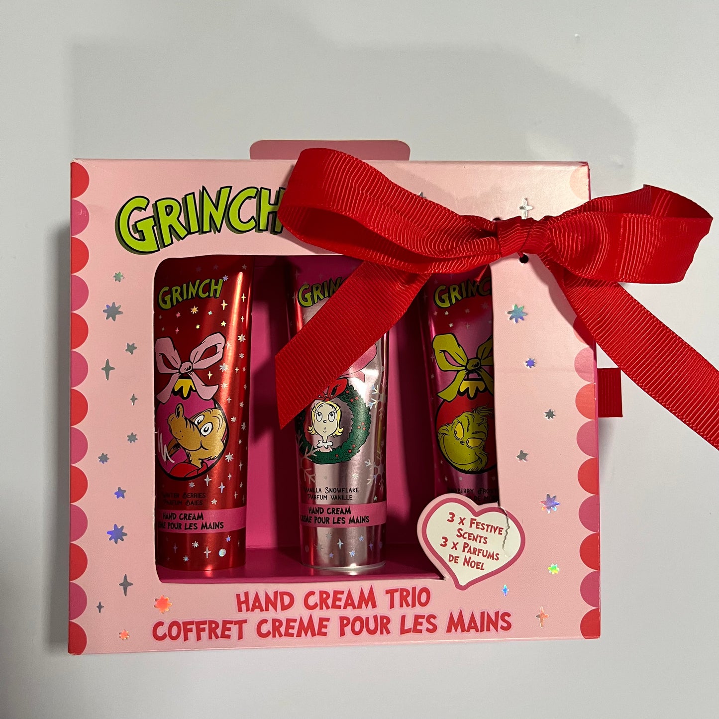 SET DE CREMA PARA MANOS GRINCH