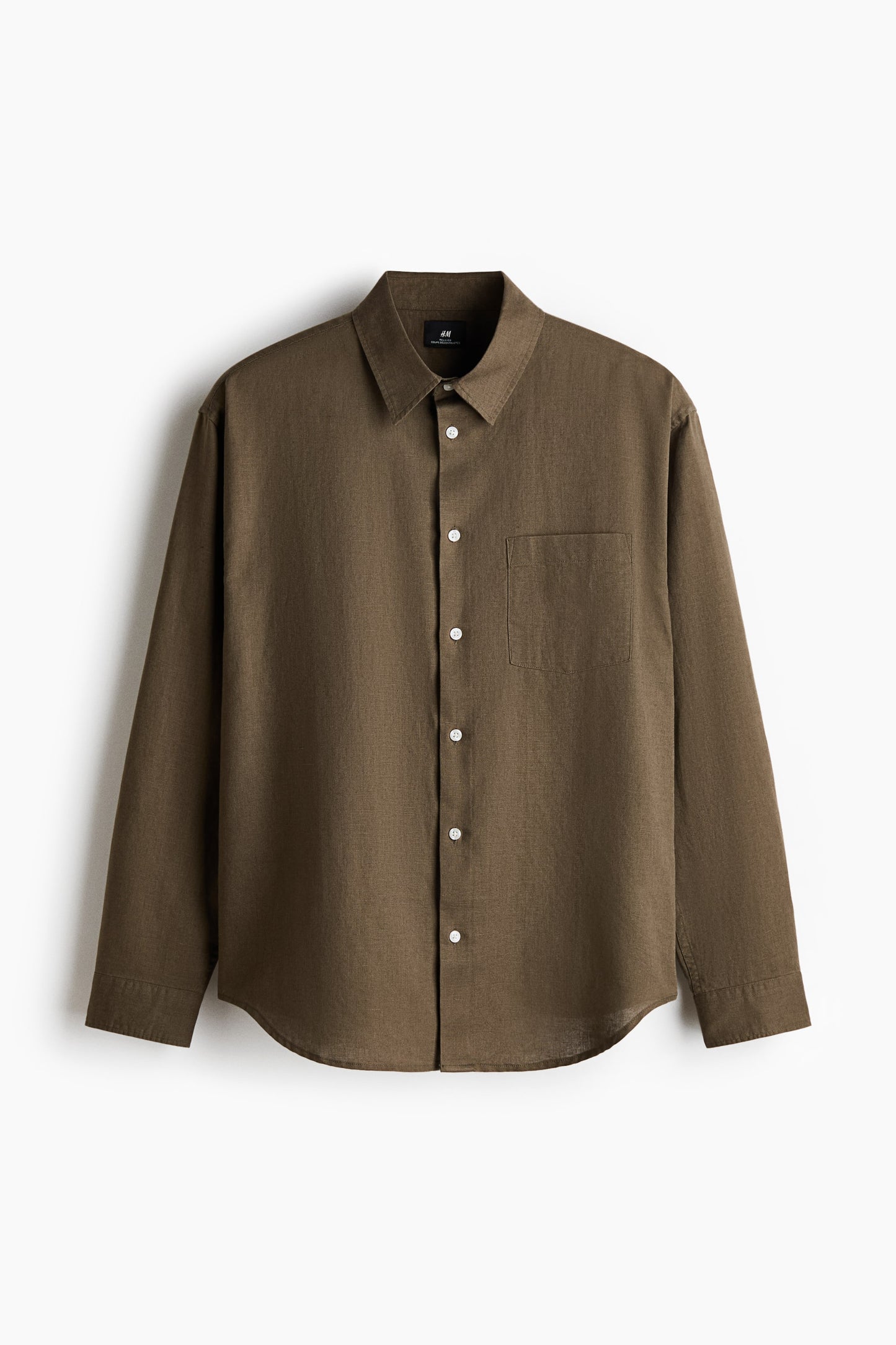 CAMISA DE LINO H&M