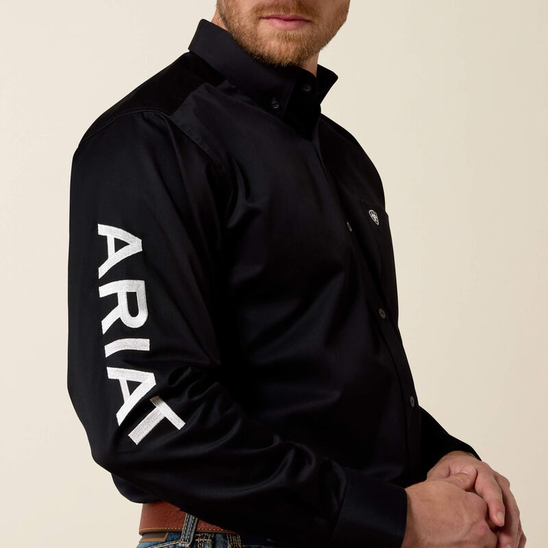 CAMISA ARIAT COLOR NEGRO