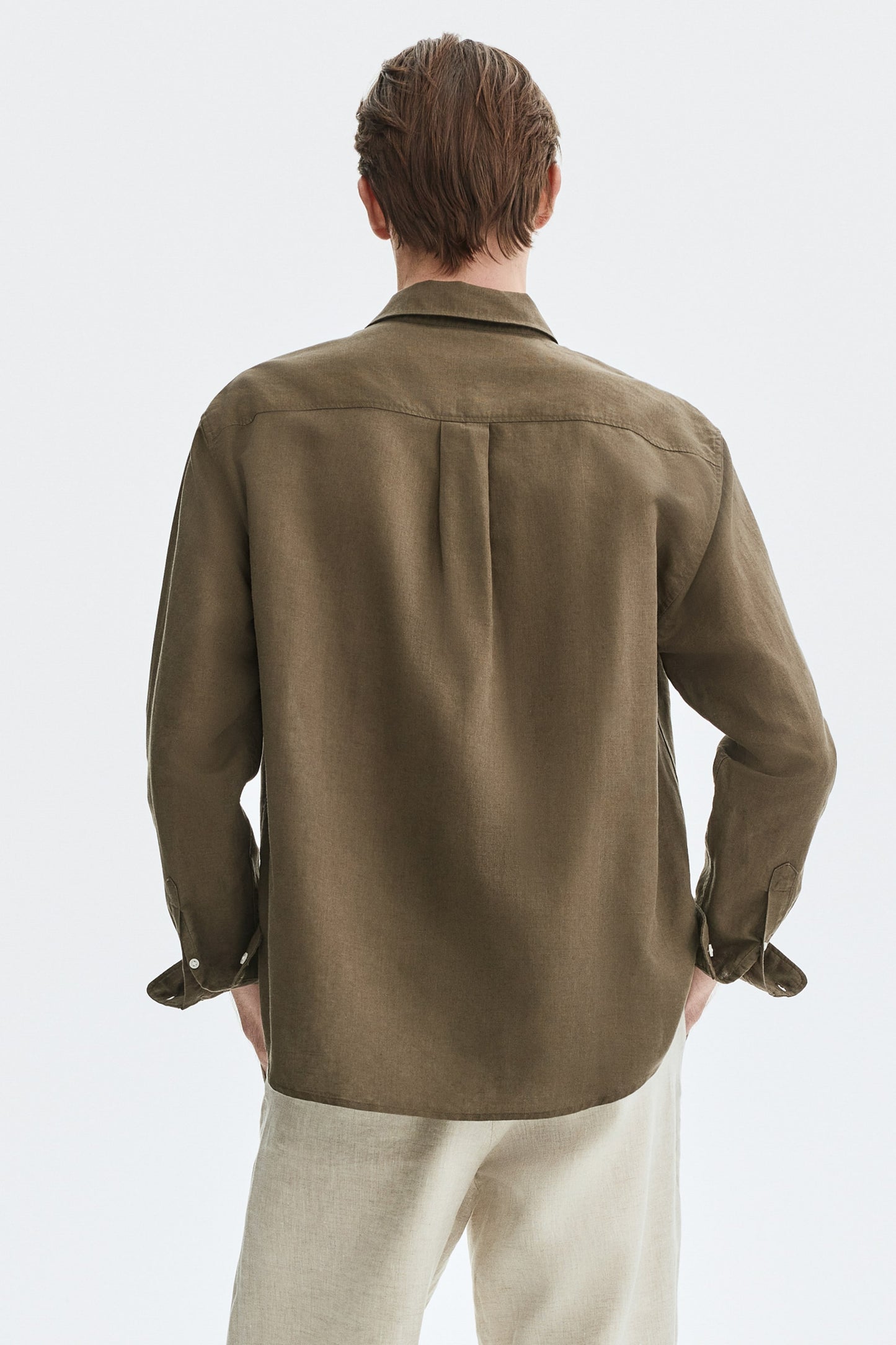 CAMISA DE LINO H&M