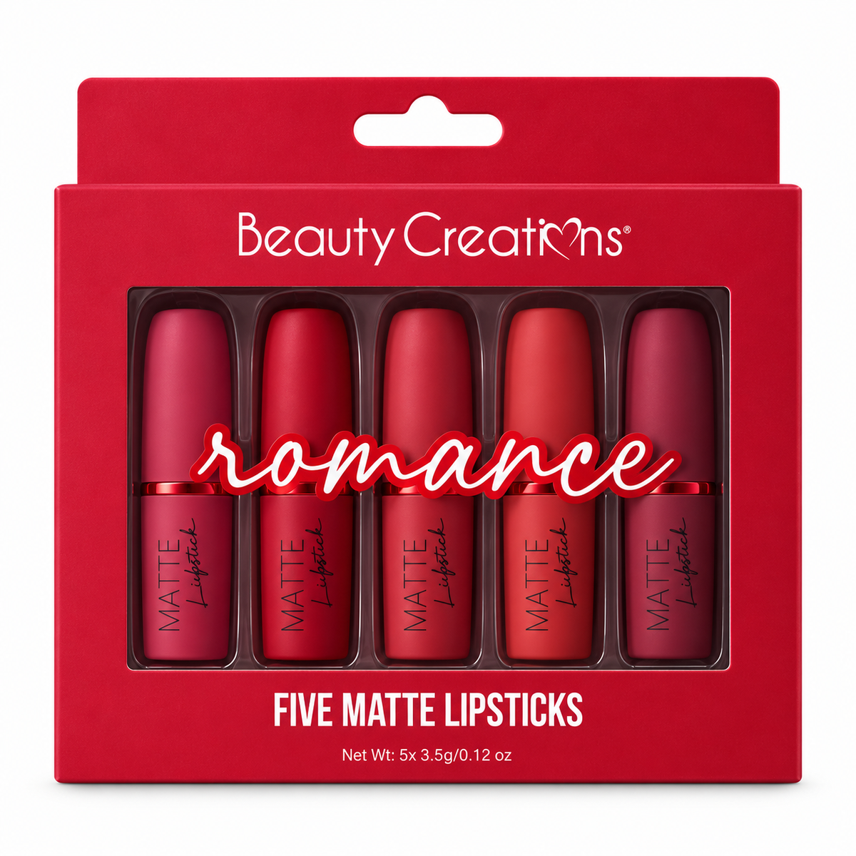 PAQ DE LIPSTICK BEAUTY CREATIONS