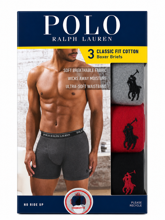 PAQ. BOXER POLO PALPH LAUREN