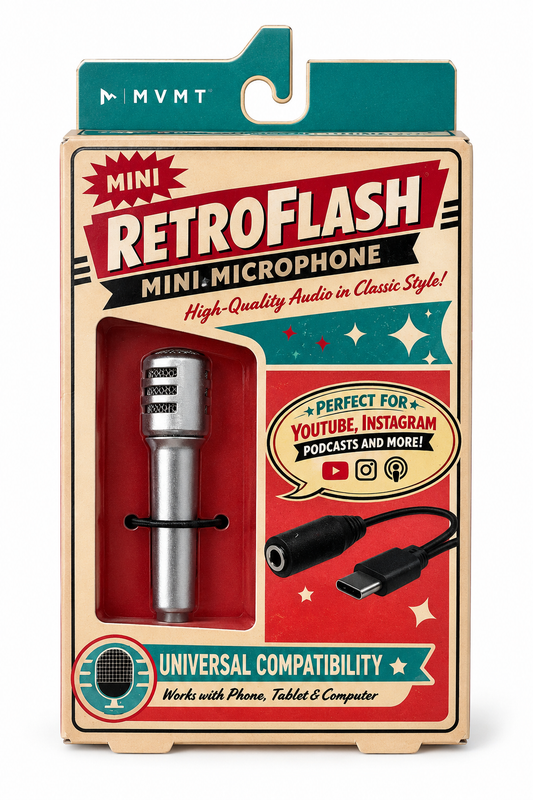 MINI MICROPHONO RETROFLASH