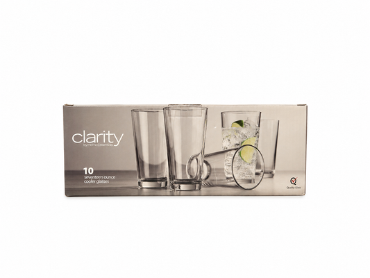 SET DE VASOS CLARITY