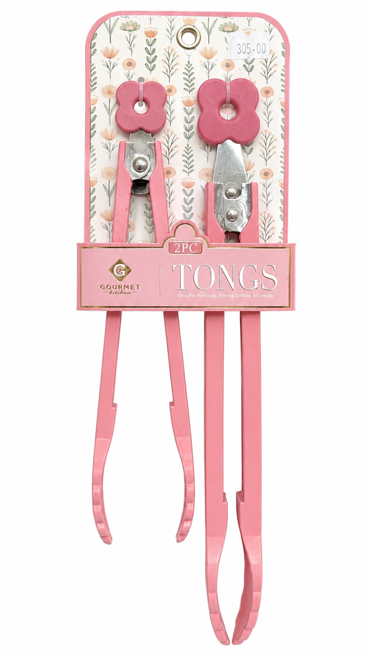 SET DE PINZAS TONGS