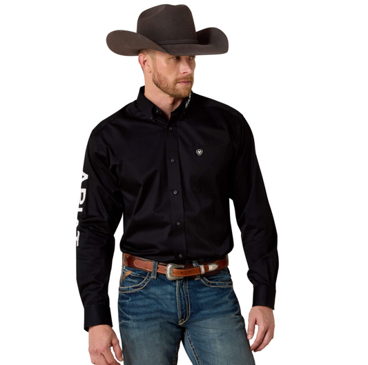 CAMISA ARIAT COLOR NEGRO