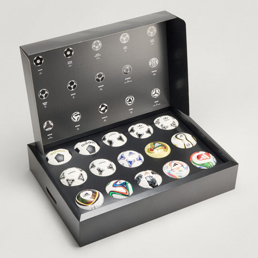 COLECCION HISTORICA DE BALONES DE LA FIFA