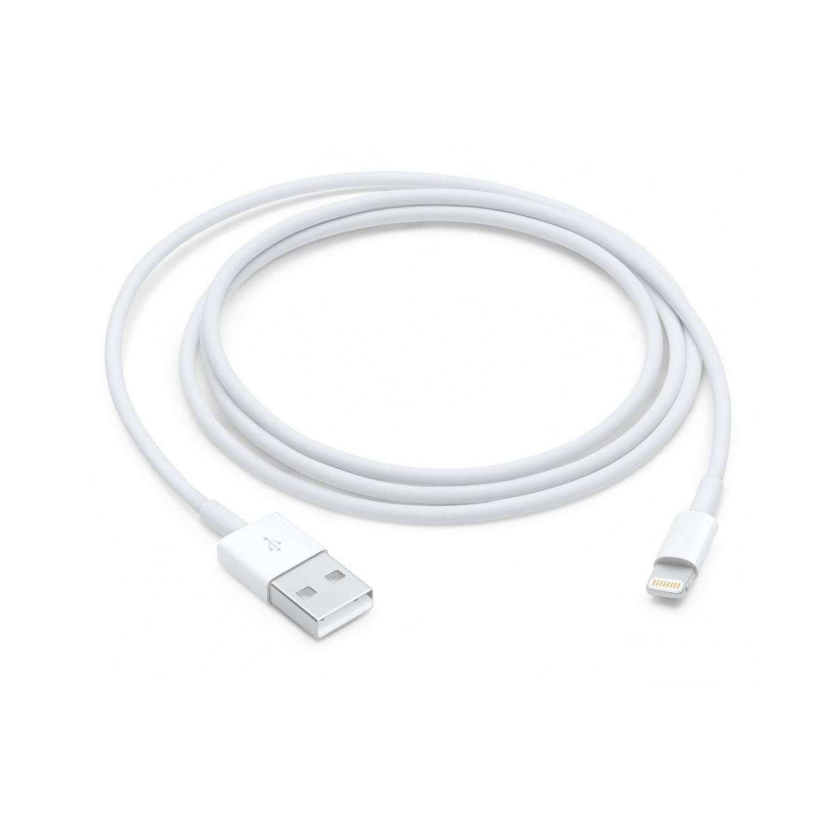 CABLE DE CARGA APPLE USB a LIGHTNING (1 metro)