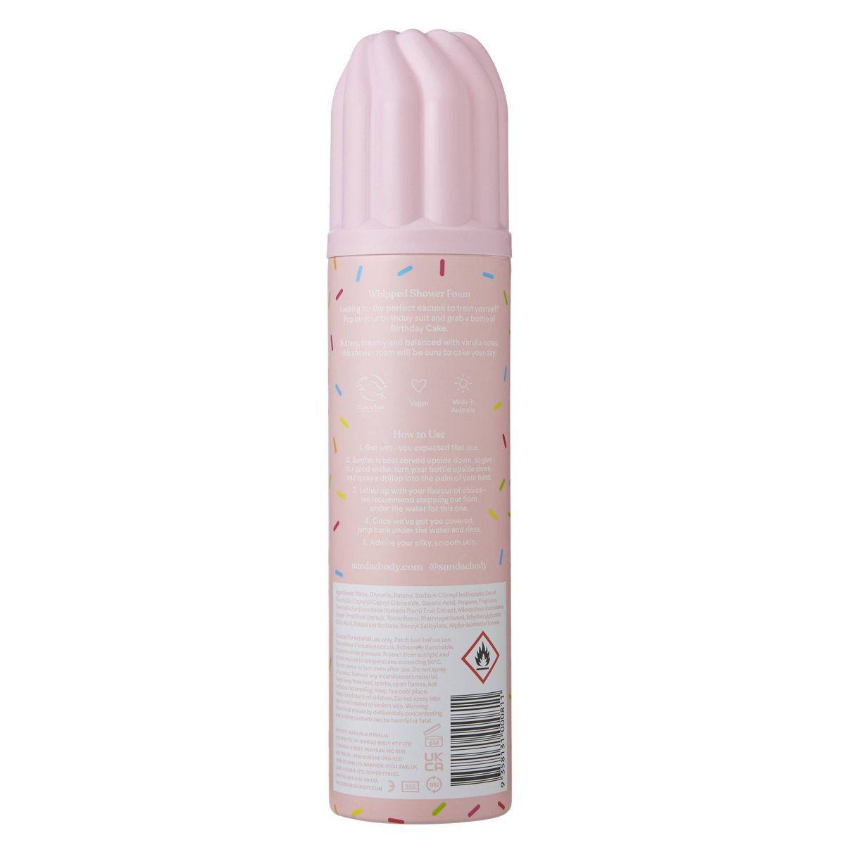 GEL DE BAÑO SUNDAE