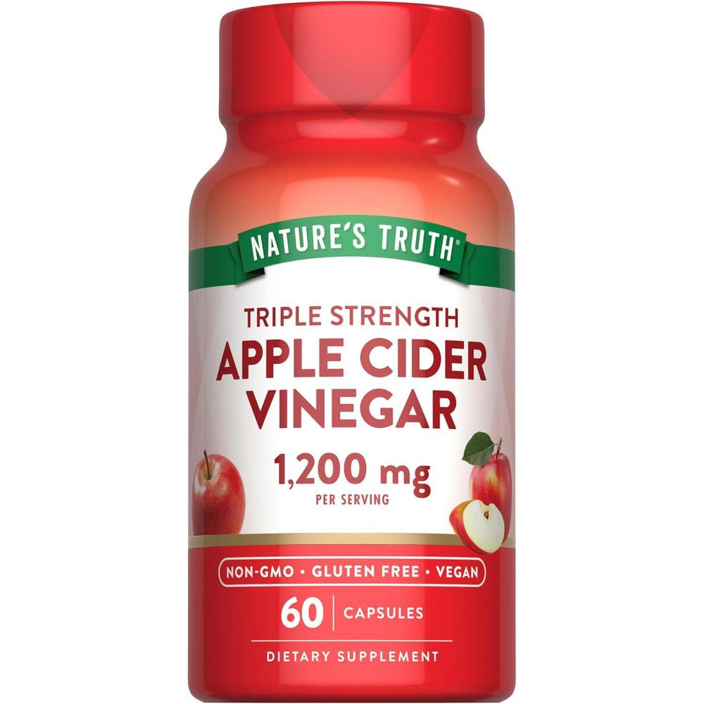 CÁPSULAS DE VINAGRE DE MANZANA