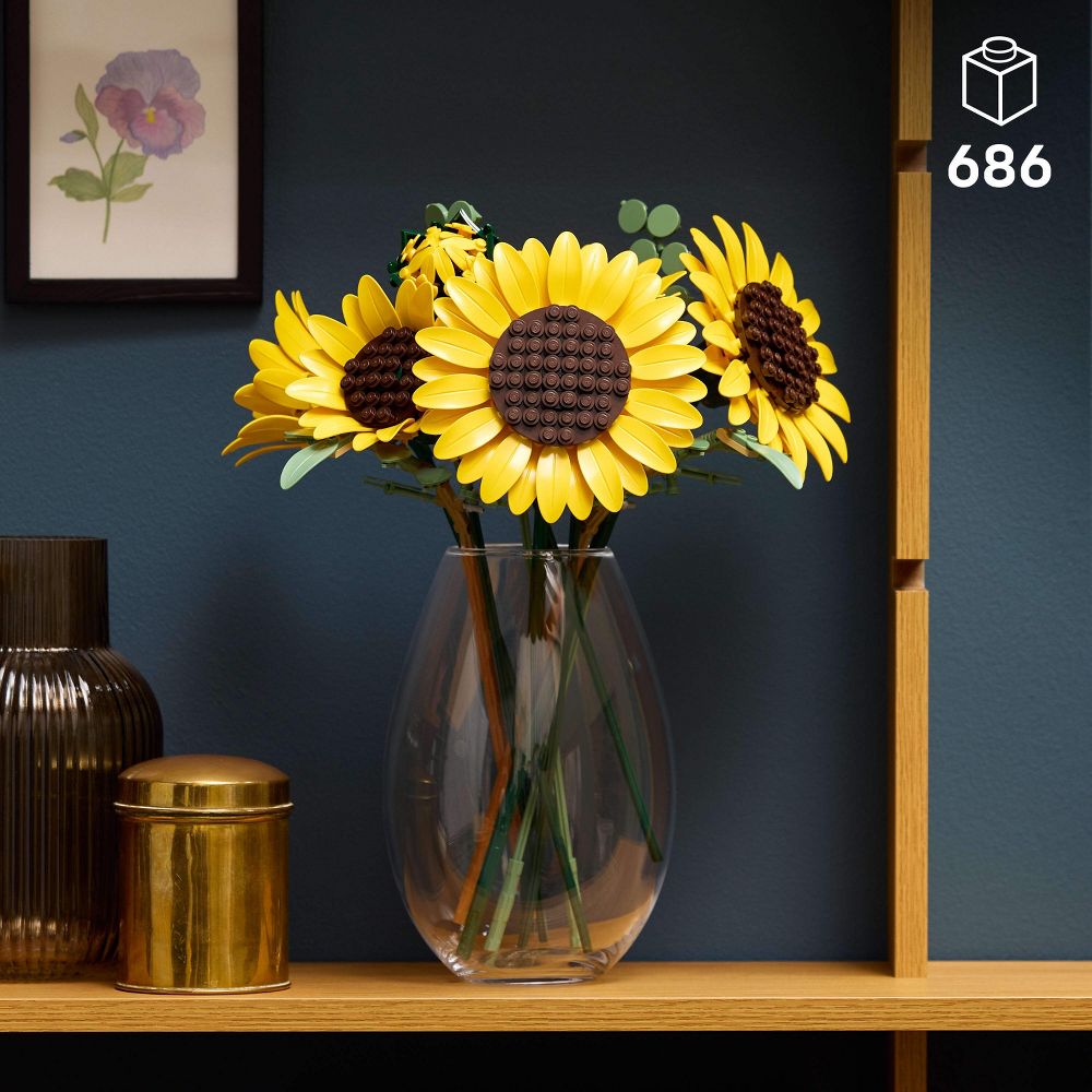 BOUQUET DE GIRASOLES LEGO