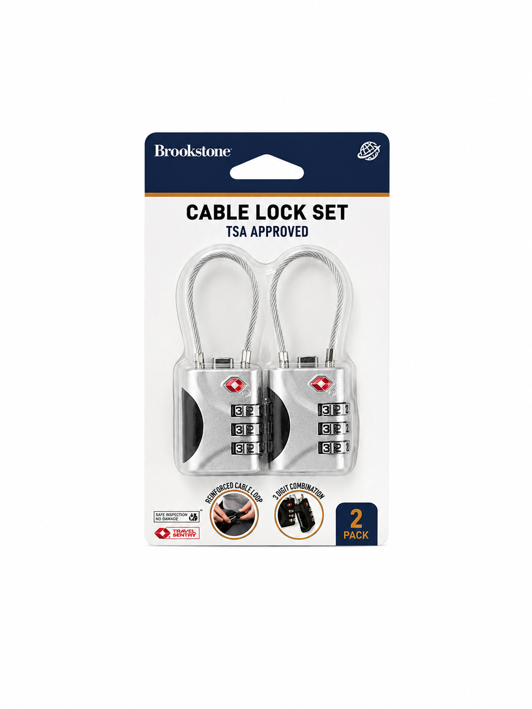 SET DE CANDADOS BROOKSTONE