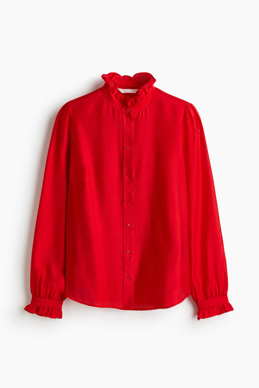 CAMISA ROJA H&M