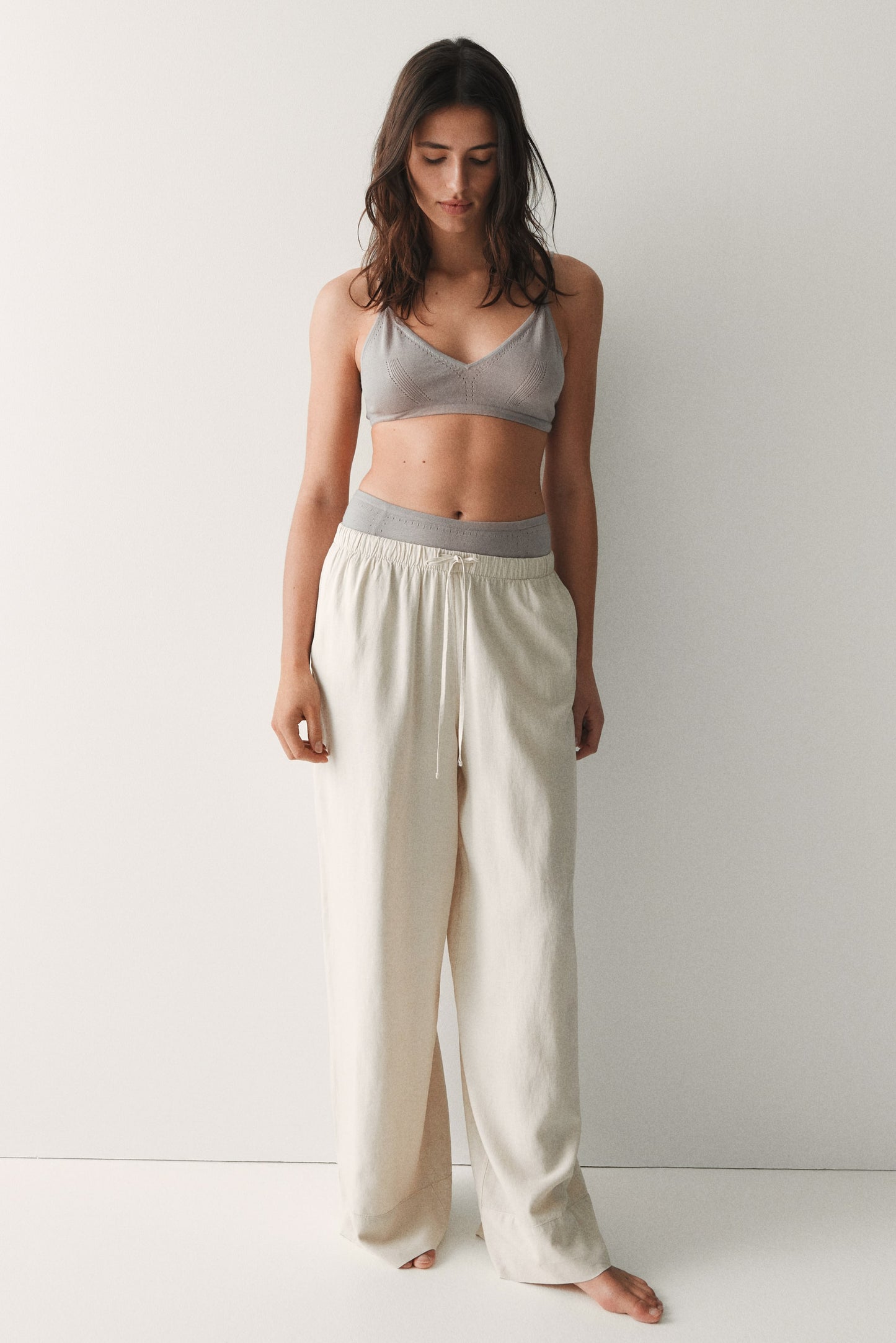 PANTALON DE LINO H&M