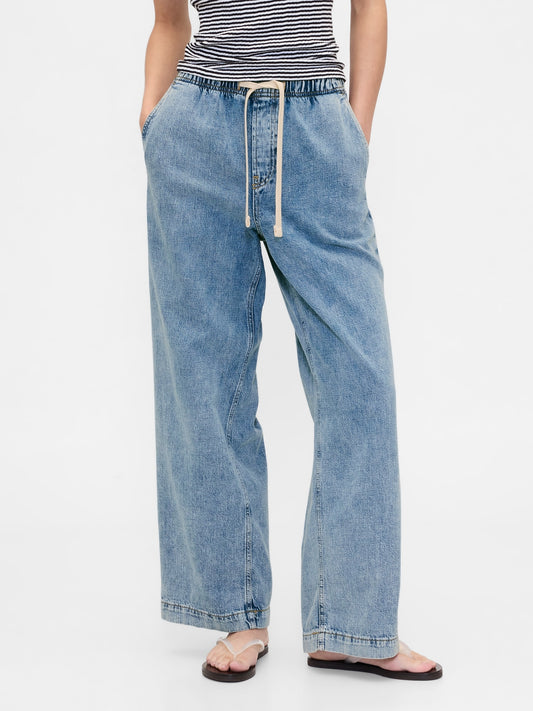 JEAN WIDE LEG GAP