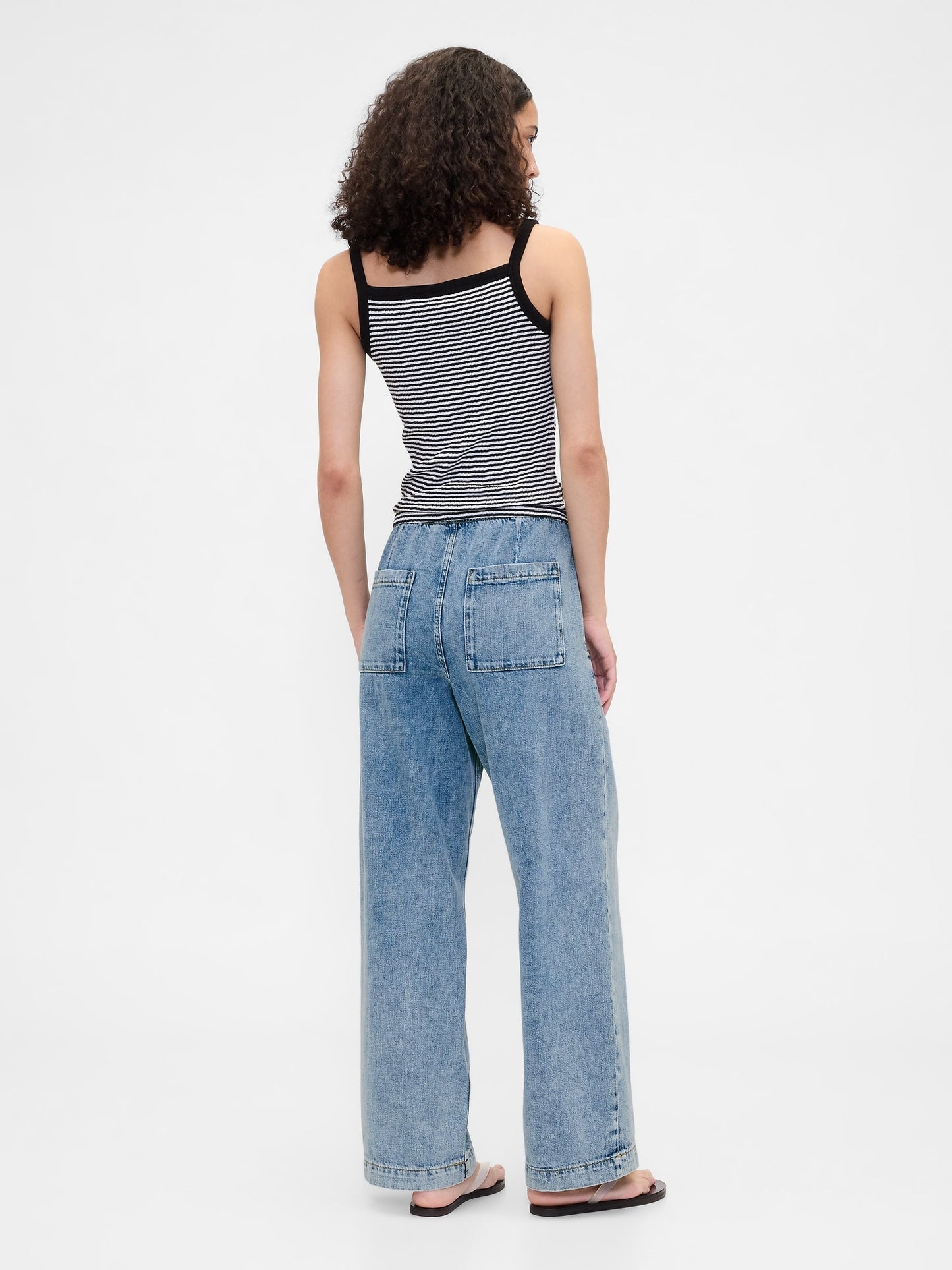 JEAN WIDE LEG GAP