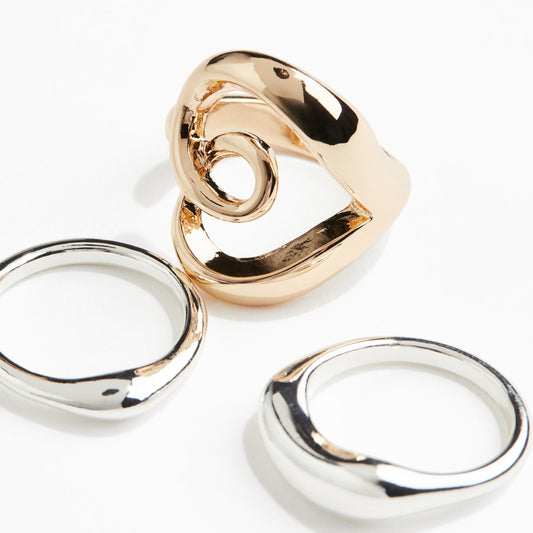 SET DE ANILLOS H&M
