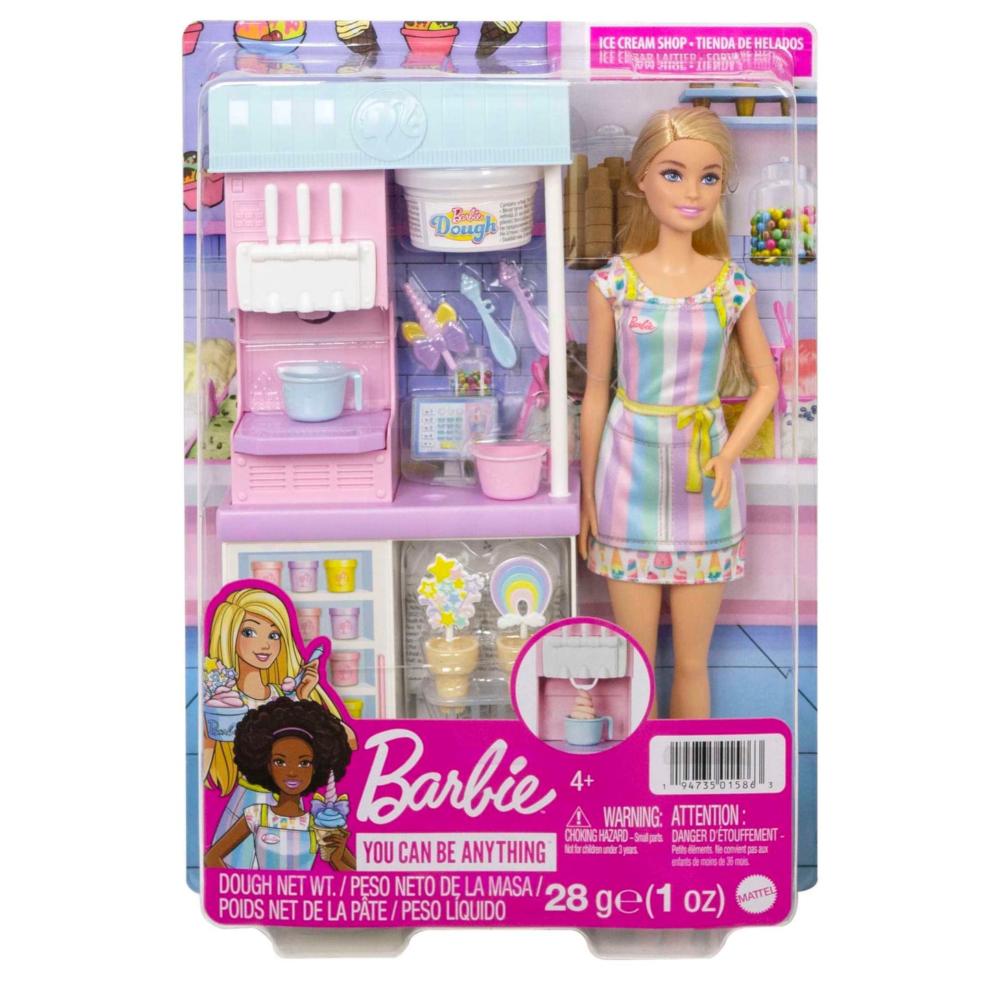 BARBIE TIENDA DE HELADOS